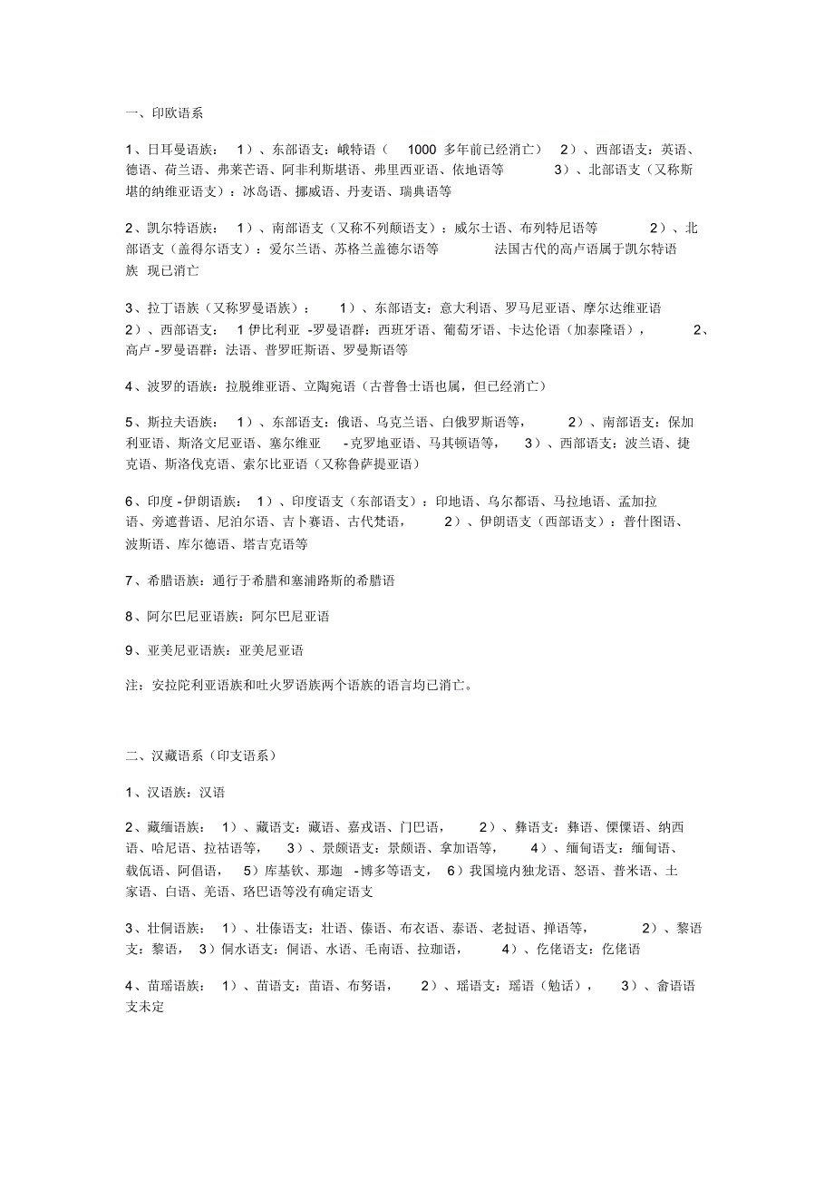 世界语言谱系的简单分类_第1页