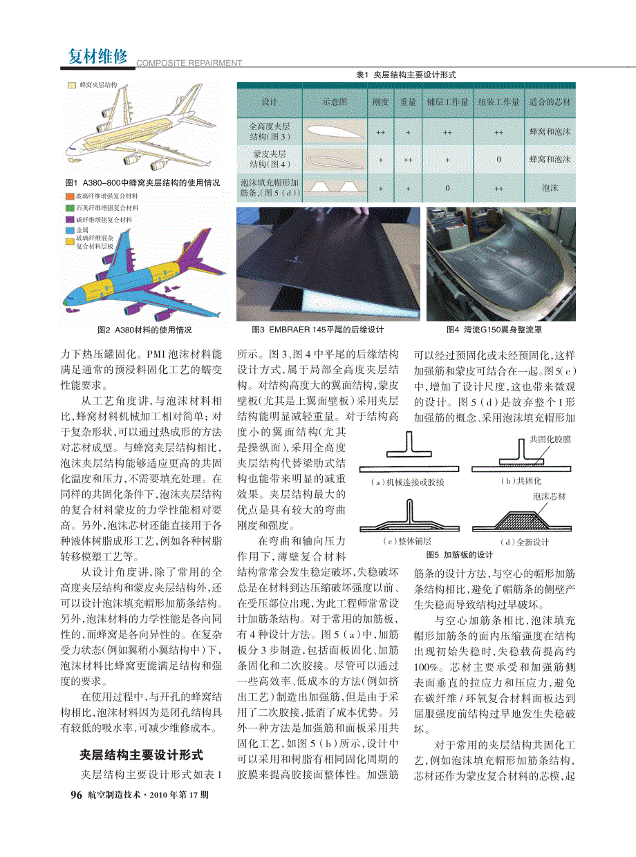 飞机夹层结构的设计和泡沫芯材的选择_第2页