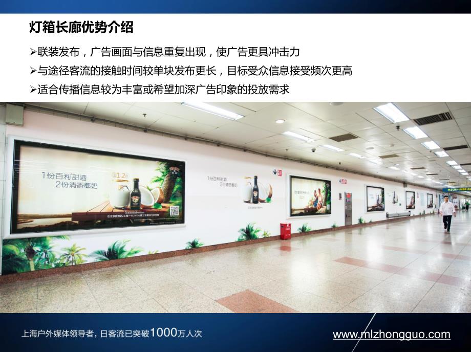 最新上海地铁超级灯箱品牌专区_ 灯箱长廊简介(2号线)_第2页