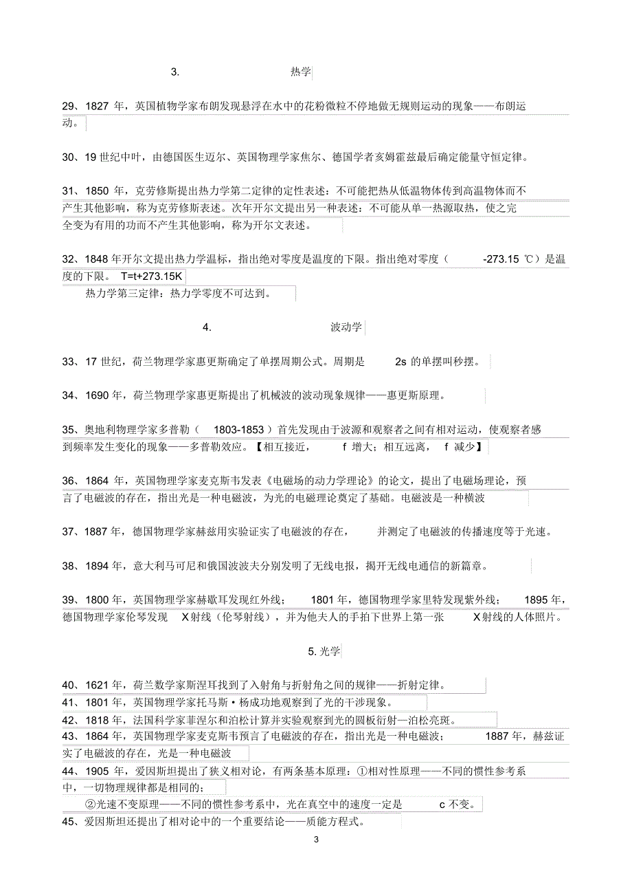 高考物理学史与科研方法_第3页