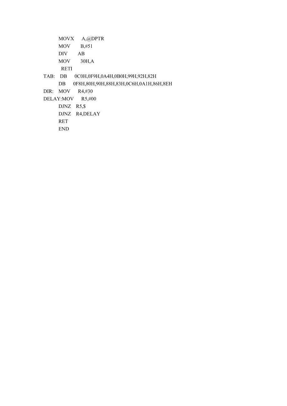 一位数字显示的AD转换_第2页