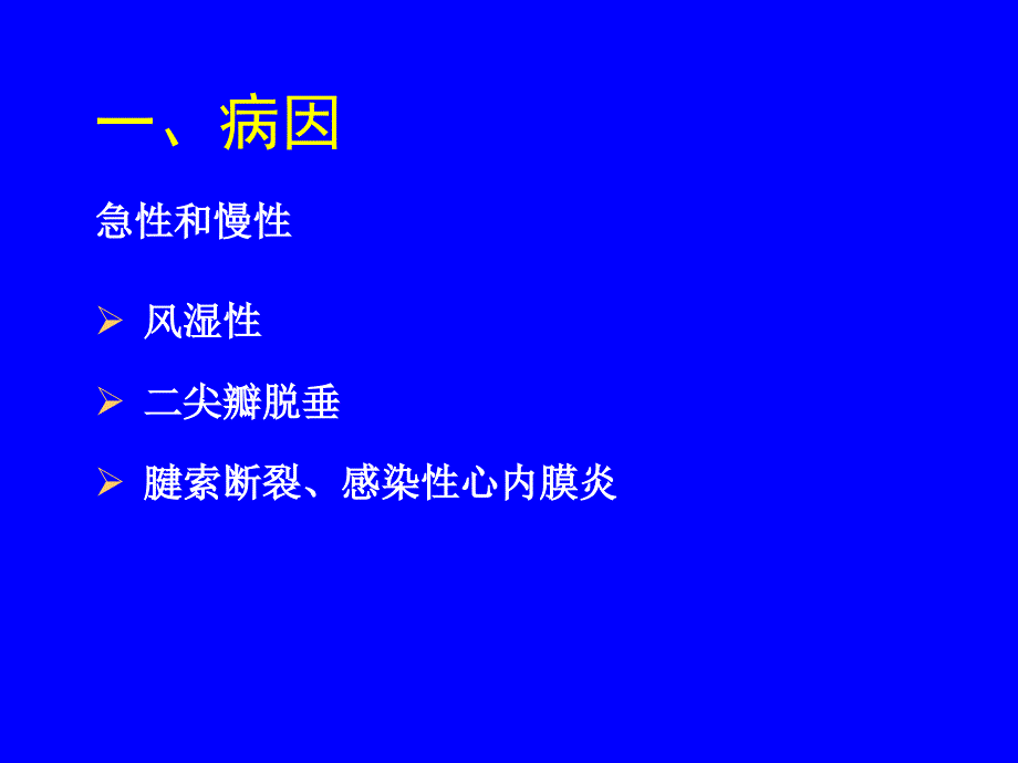 心脏瓣膜病(二漏主狭主漏)2014_第3页