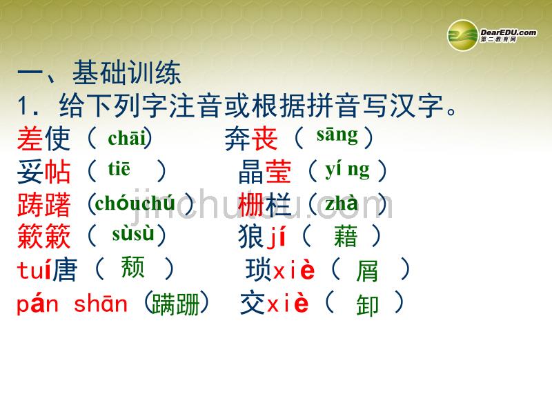 河南省范县白衣阁乡二中八年级语文上册 背影复习课件 新人教版_第1页