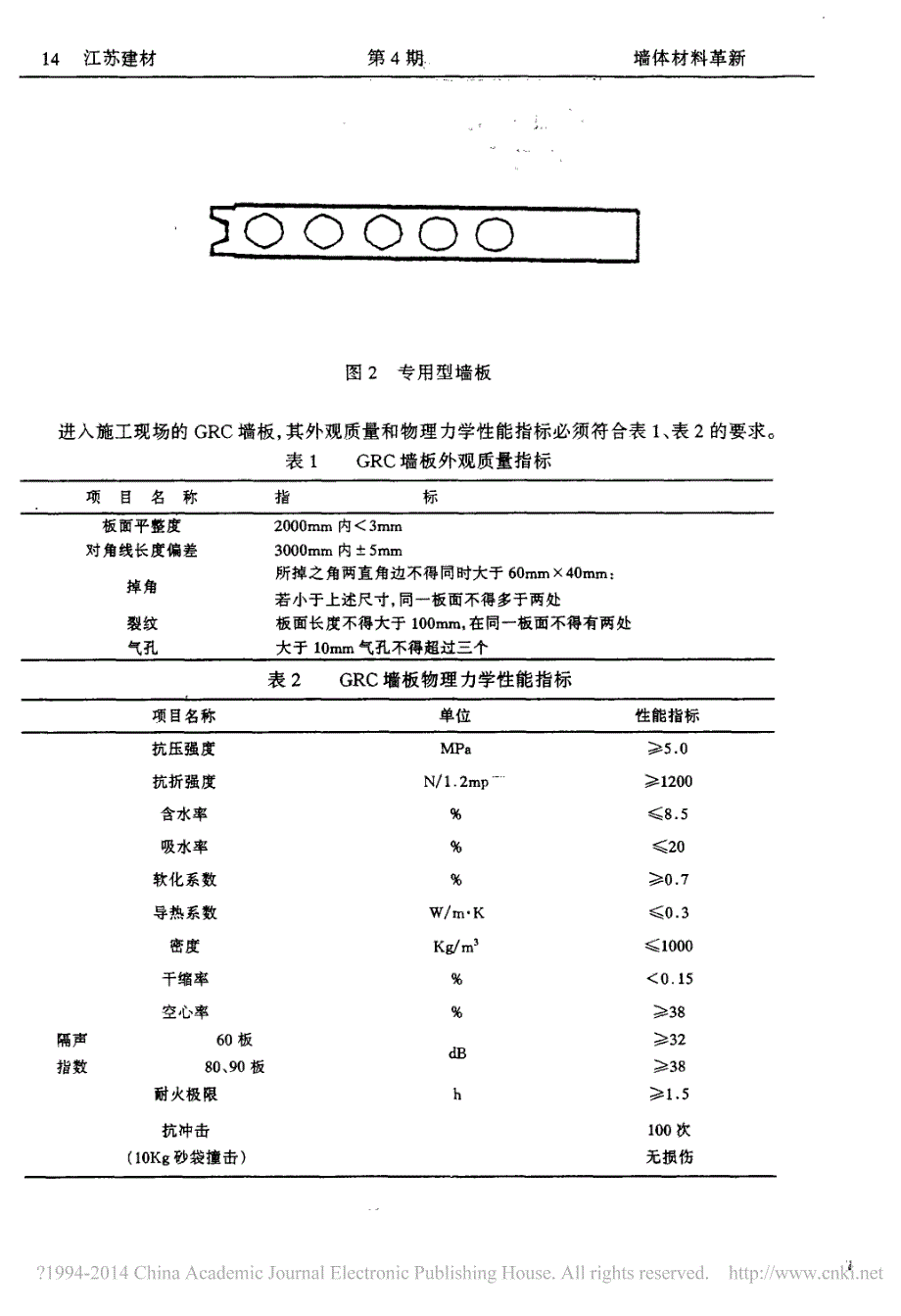 玻璃纤维增强水泥_grc_轻质空心隔墙板施工及验收规程说明_第2页