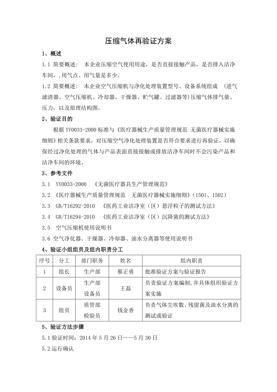 洁净车间压缩空气再验证_第2页