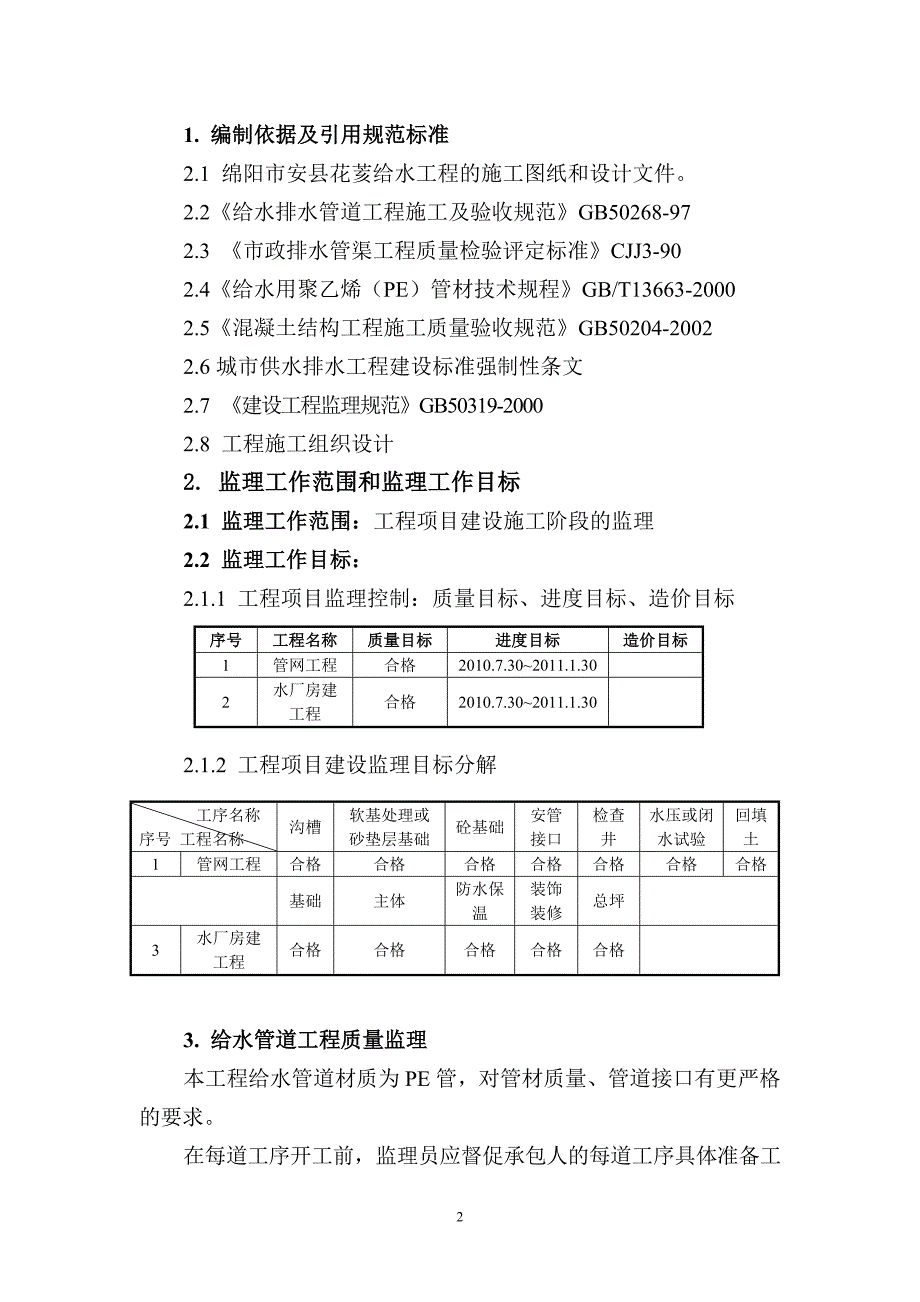 供水工程监理细则-范本_第2页