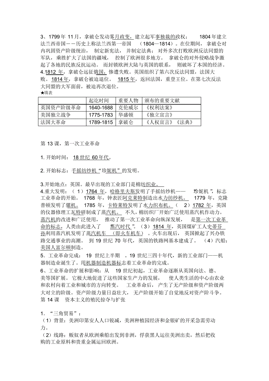 九年级历史上册复习提1中华书局_第4页