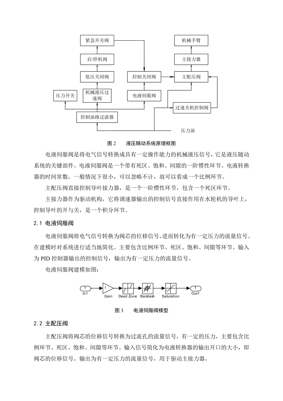 水轮机调速系统分析与建模_第2页