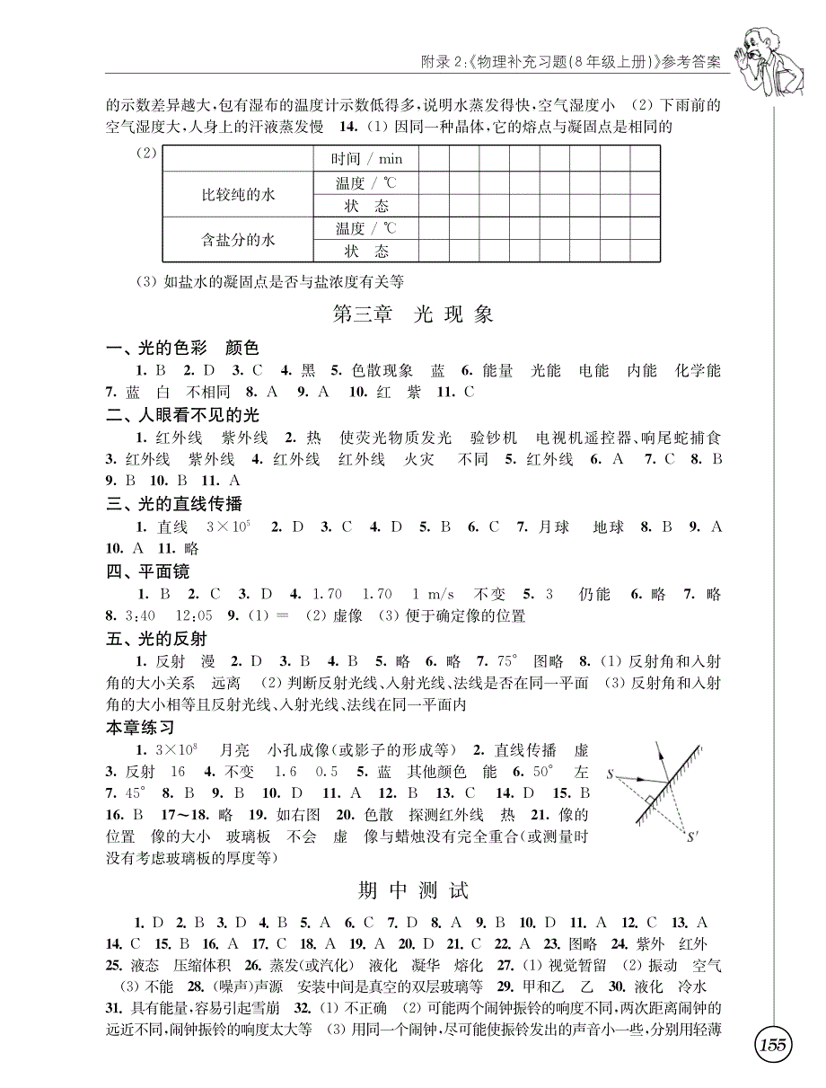 八年级初二上学期物理补充习题答案_第3页