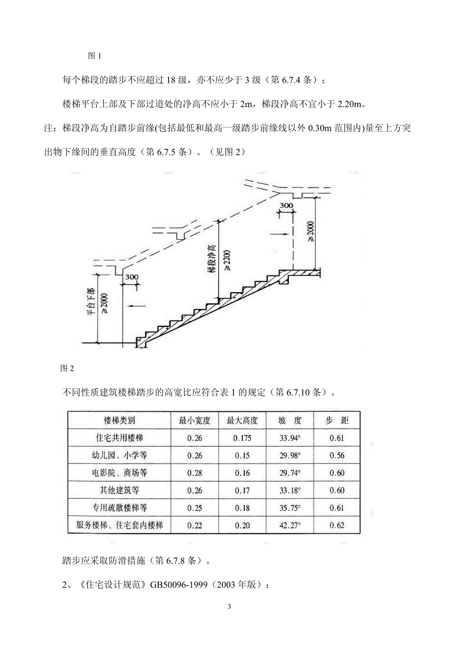 栏杆以及门窗玻璃等方面的常用规范条文_第3页