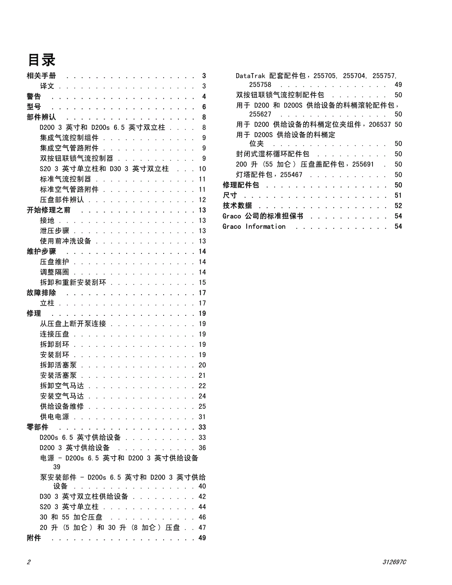 胶泵系统中文维修及零部件cm2l59_第2页