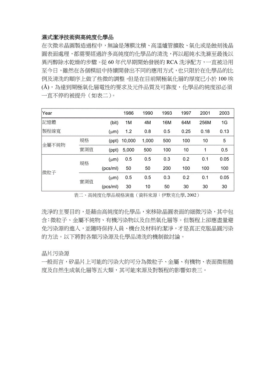 半导体制程用湿式化学品的发展趋势_第3页