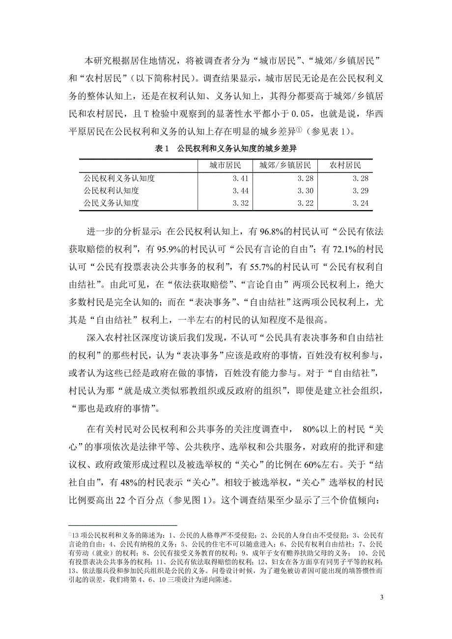 华西平原农村社区自治现状考察_第3页