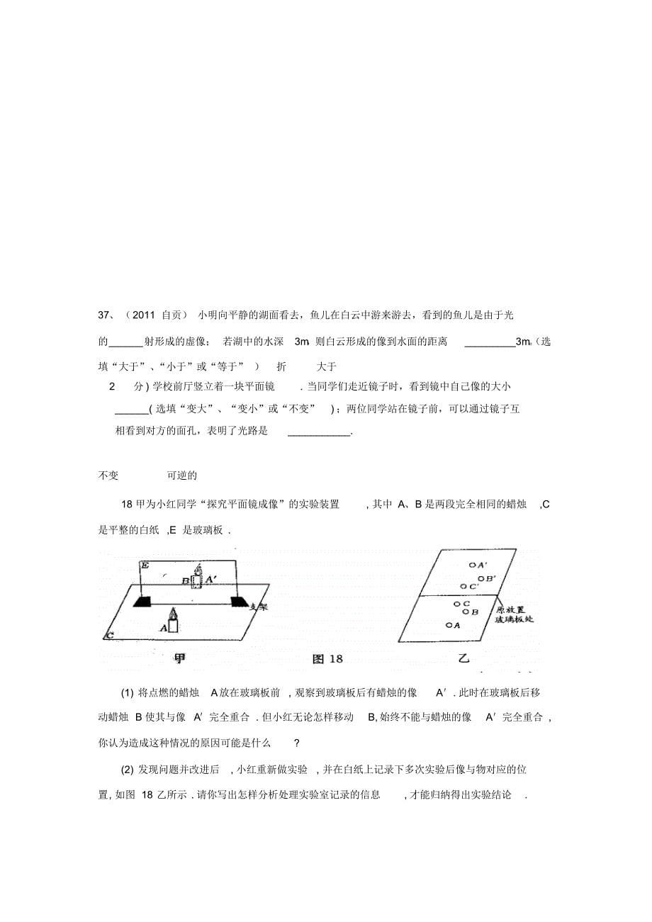 光的折射单元测试-willerman_第5页