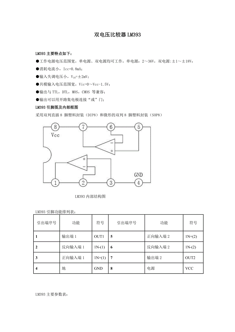 双电压比较器LM393_第1页