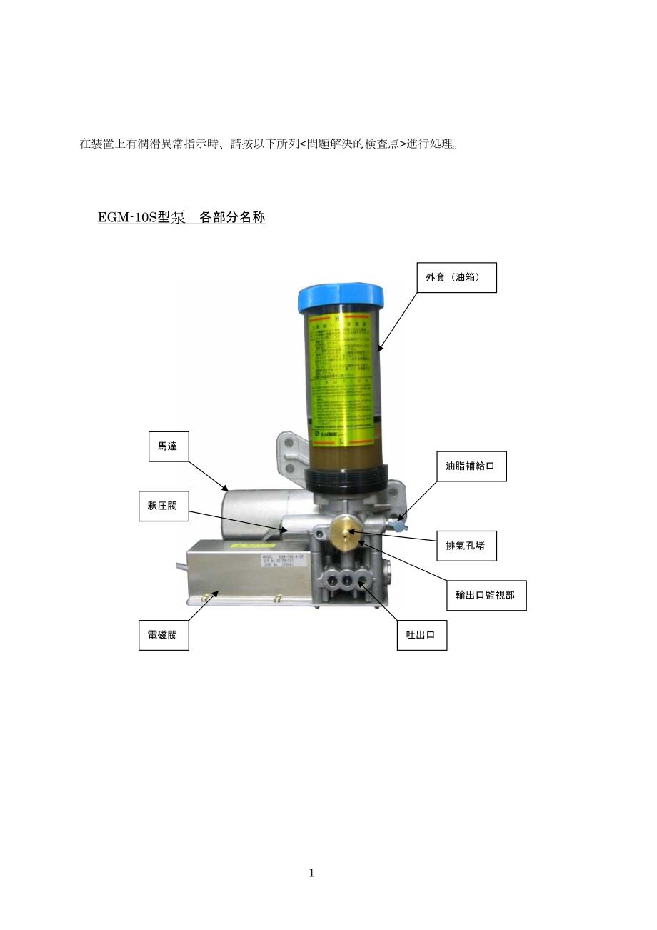 润滑油泵异常处理办法_第1页