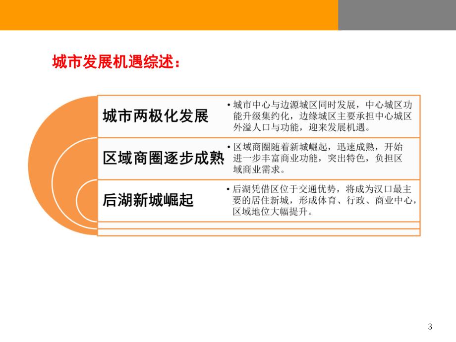 武汉商业市场分析暨后湖板块区域商业市场房地产市场酒店市场研究分析报告中_第3页