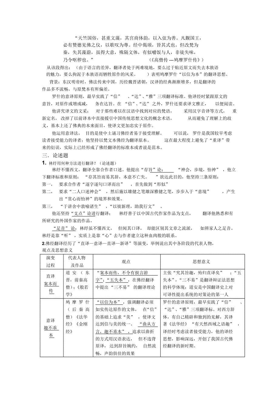 中西方翻译史名词解释_第5页