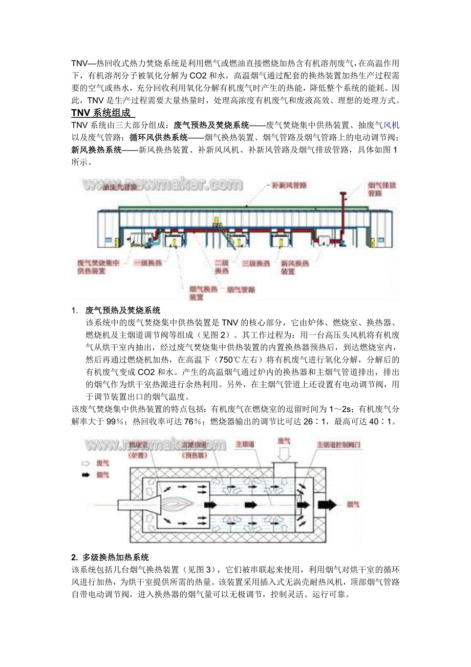 热回收式热力焚烧系统的原理_第1页