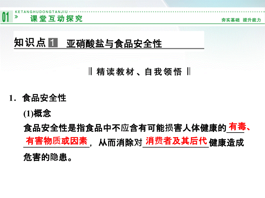 高中生物 2.2 食品安全的评估课件 中图版选修1_第3页