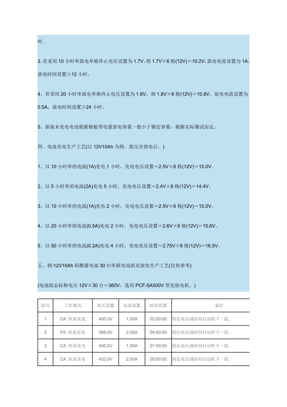 铅酸蓄电池充放电工艺_第2页