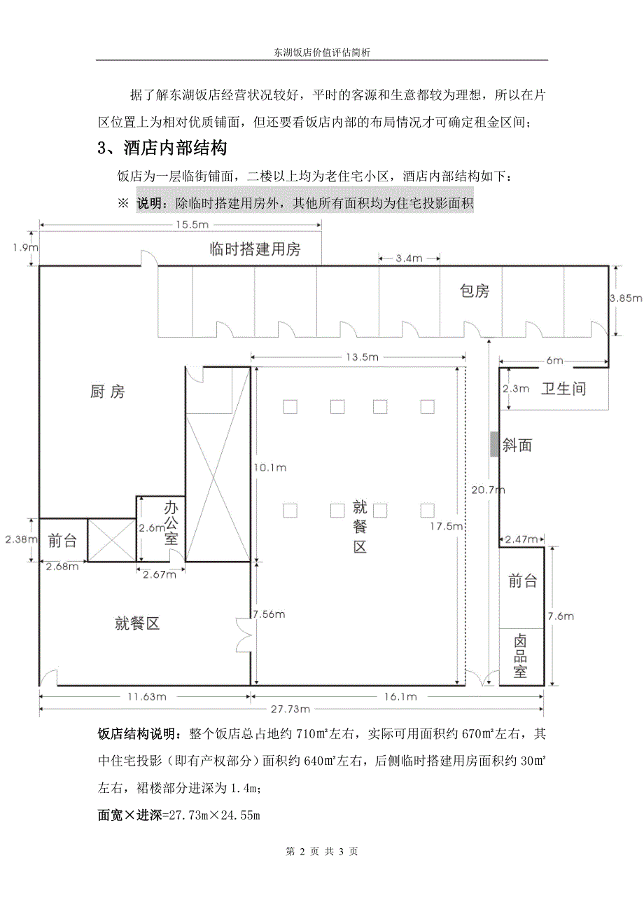 东湖饭店价值评估简析_第2页