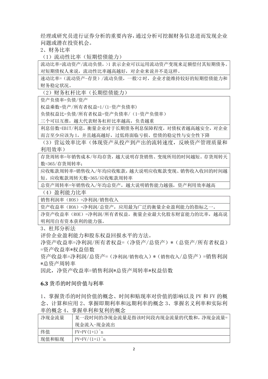 基金从业资格考试——证券投资基础知识_第2页