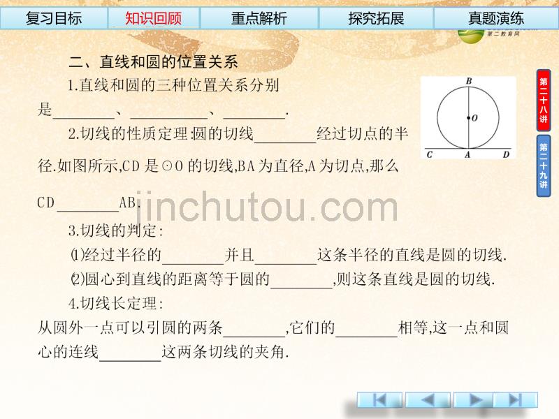 中考数学总复习 与圆有关的位置关系（2010-2013年真题集锦）课件 新人教版_第4页