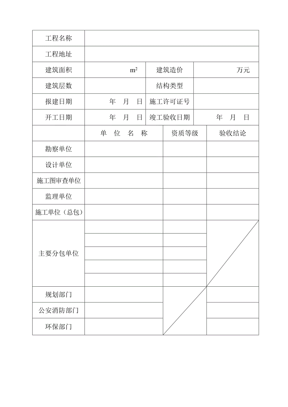 [建筑]台州市竣工验收报告样本_第3页