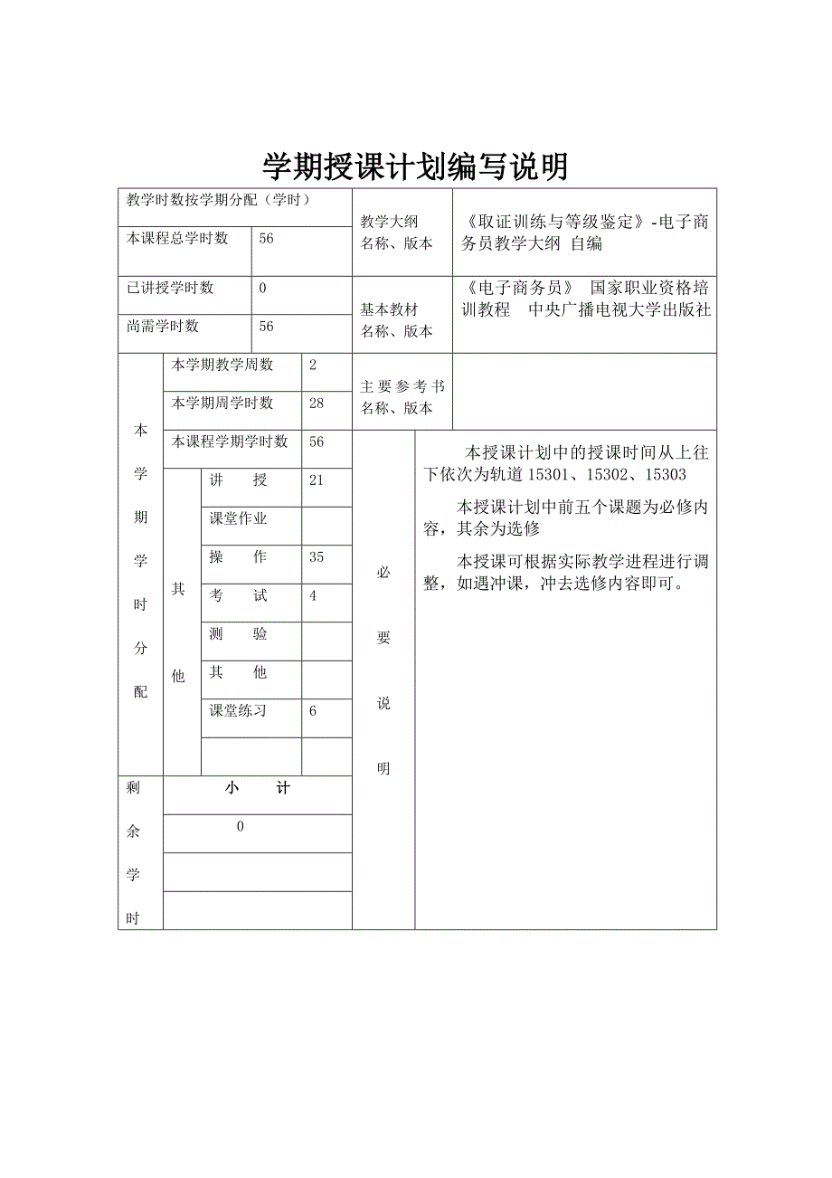 电子商务取证训练授课计划_第2页