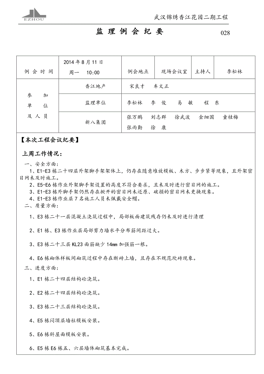 工程监理例会28_第1页