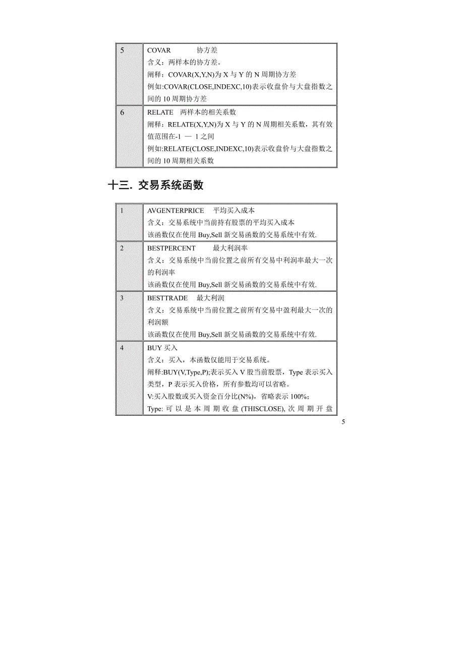 大智慧炒股公式函数大全2_第5页