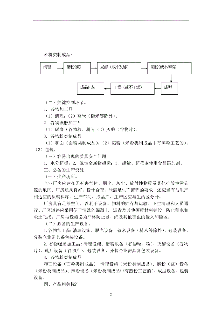 细则4 其它谷物加工类_第2页