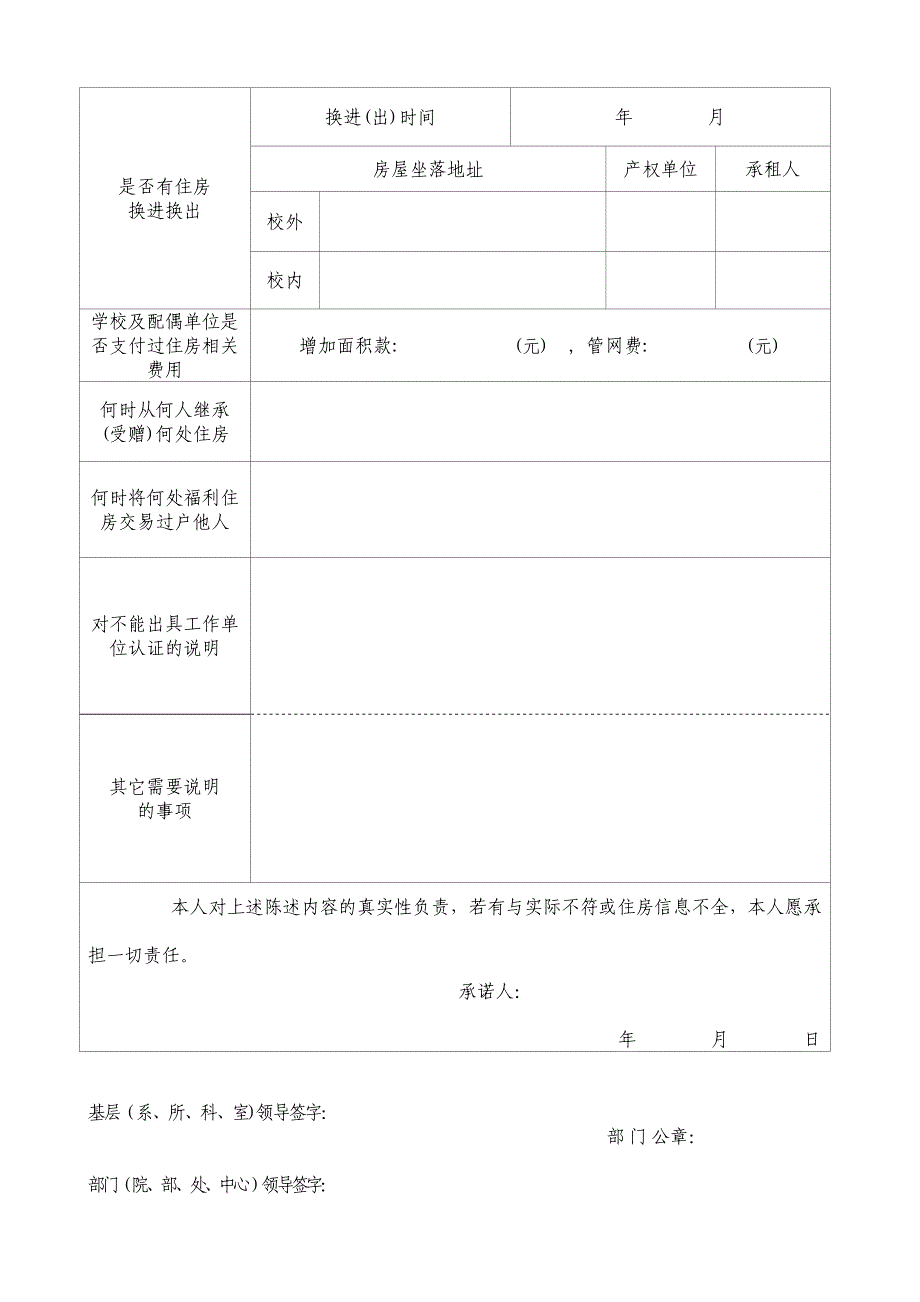 [建筑]住房分配货币化承诺书_第2页