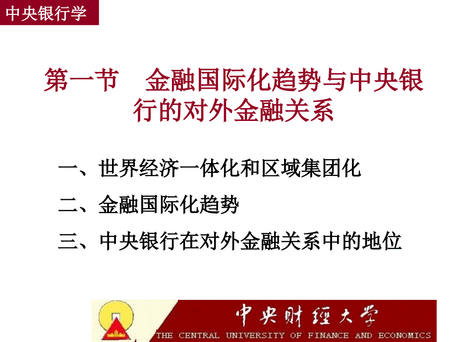 中央银行的对外金融关系与业务往来中央银行学,王广谦_第2页