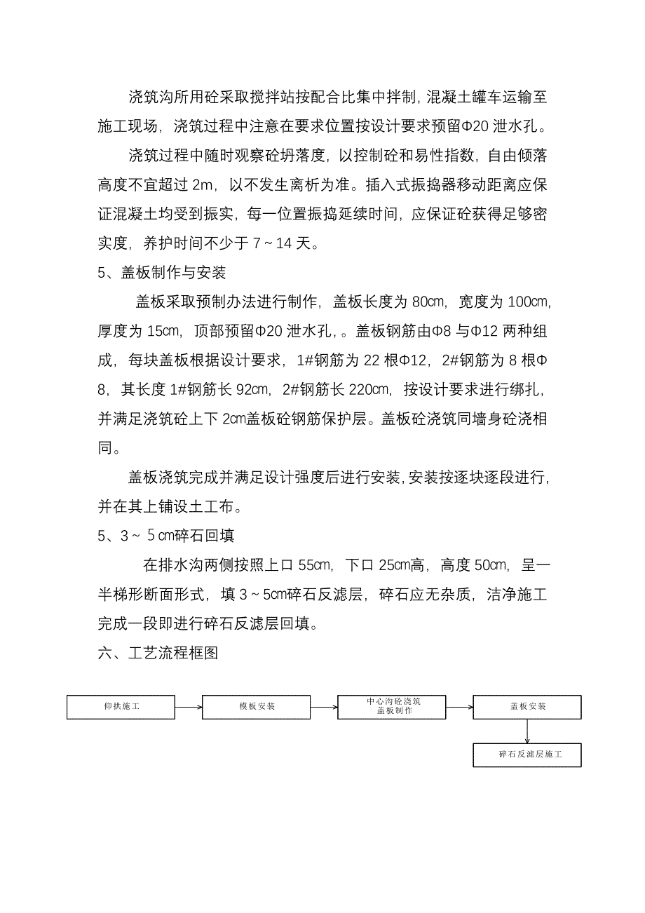 王家坪隧道中心排水沟施工方案_第3页