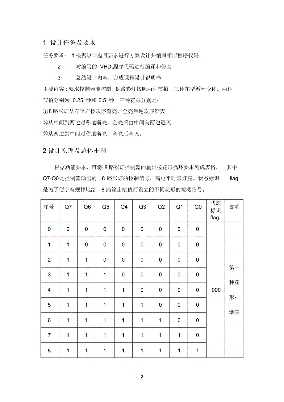 EDA八路彩灯课程设计_第3页