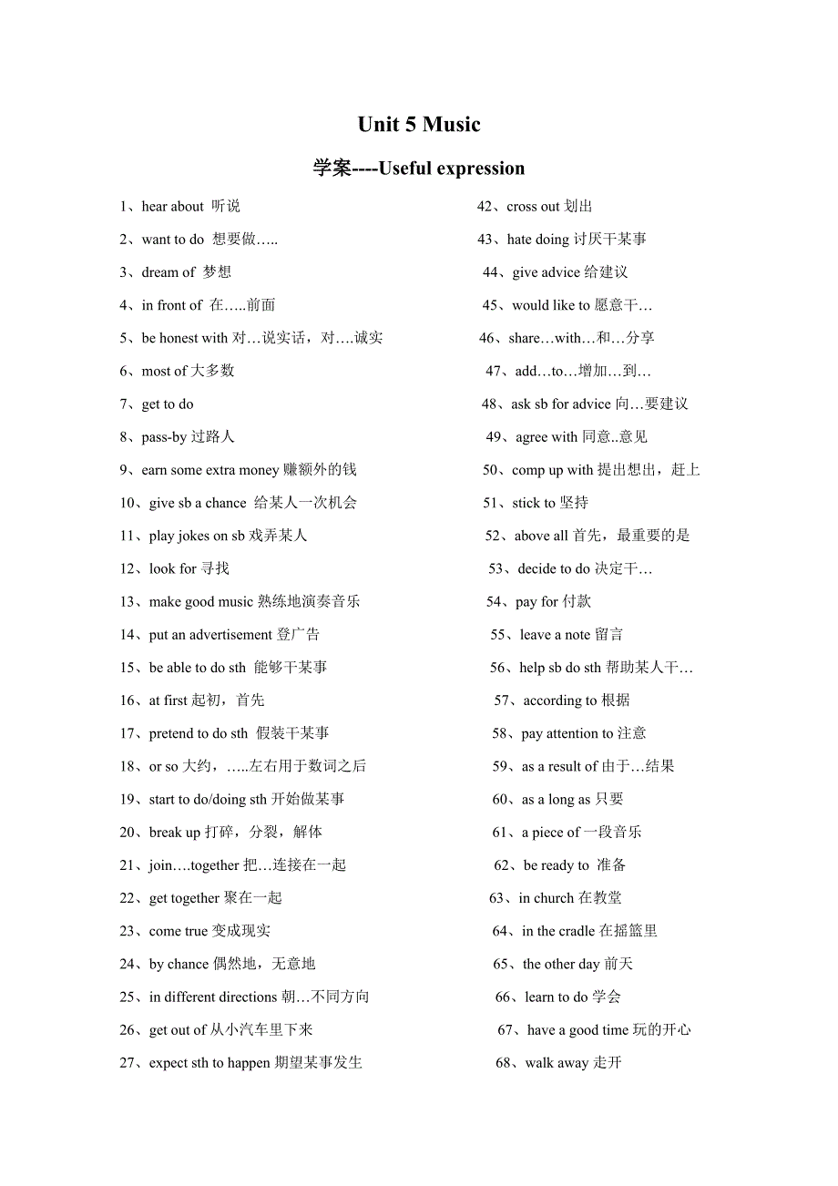 [英语考试]高中英语必修2_Unit5_Music-Useful_expression学案人教新课标_第1页