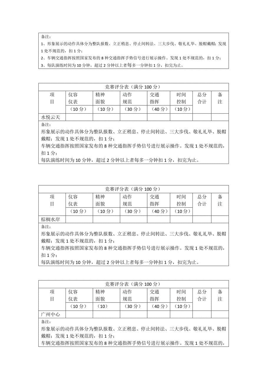 广州区域安防线条员工技能竞赛(终版)_第5页