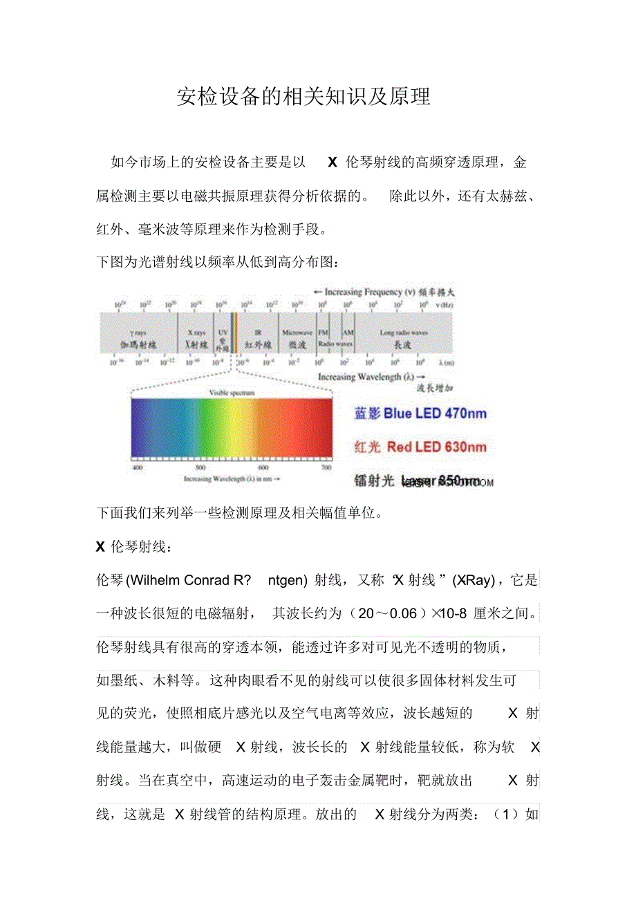 安检设备原理及应用_第1页