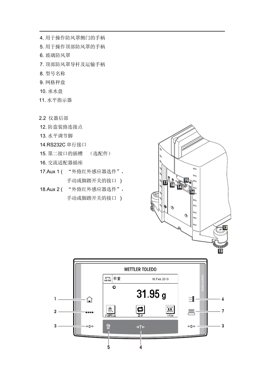实验室梅特勒XS-205DU操作规程_第2页