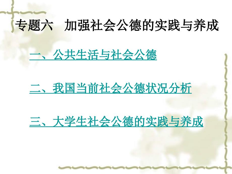 专题六恪守公民基本道德规范加强社会公德的实践与养成_第4页