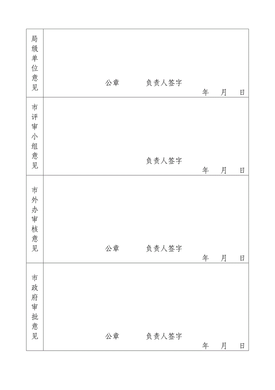 白玉兰荣誉奖申请表_第4页