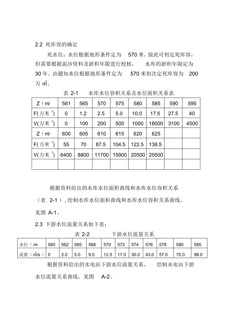 工程水文及水利计算课程设计_第3页