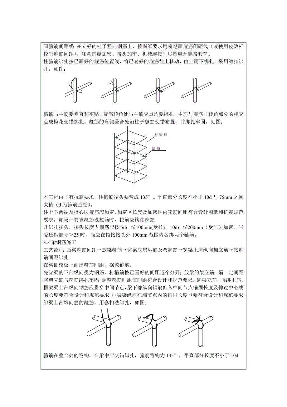 框架结构钢筋绑扎工程_第2页