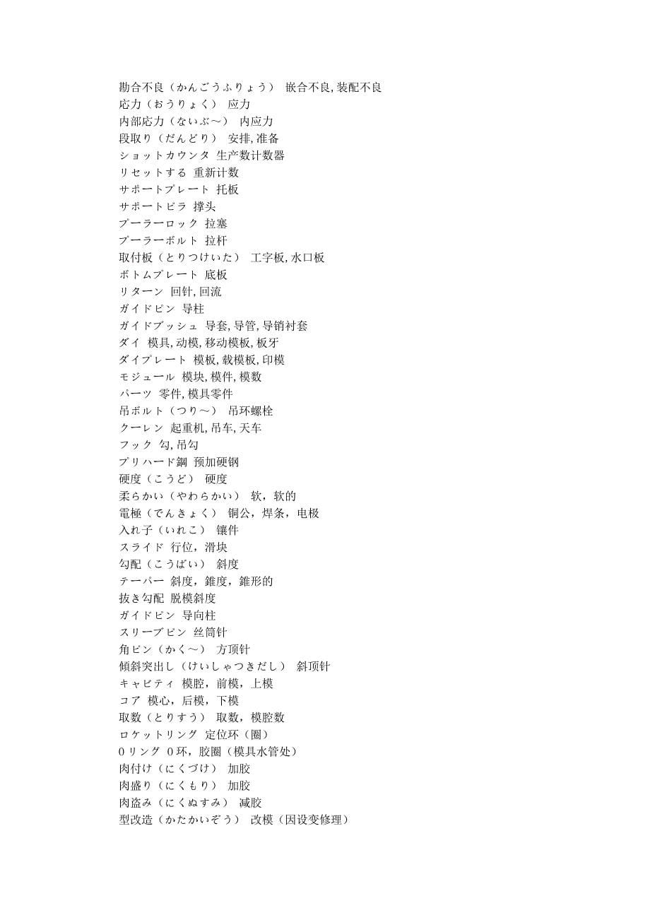 成形机的日语述语_第5页
