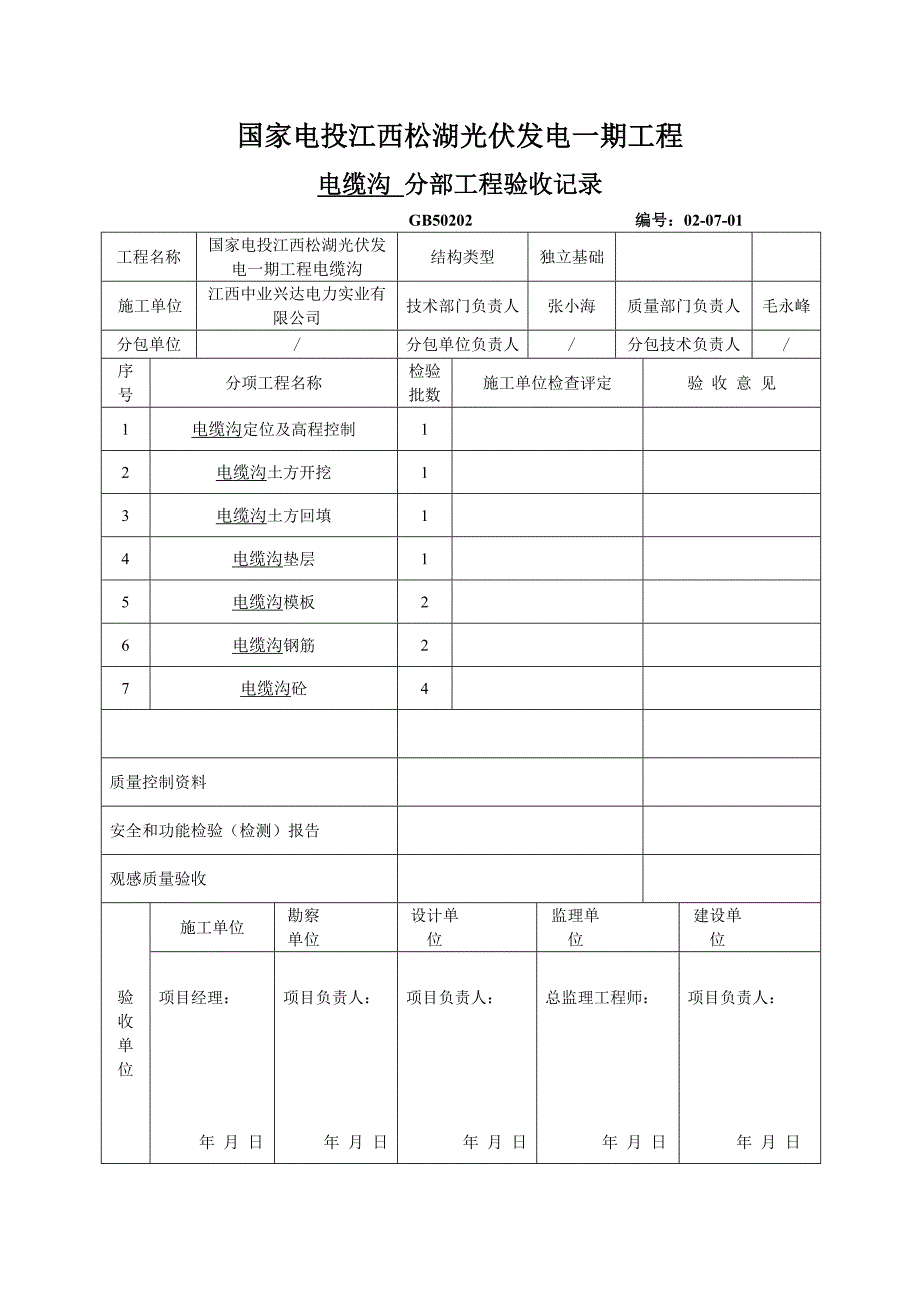 电缆沟分部、分项工程验收记录加号码.doc10_第2页