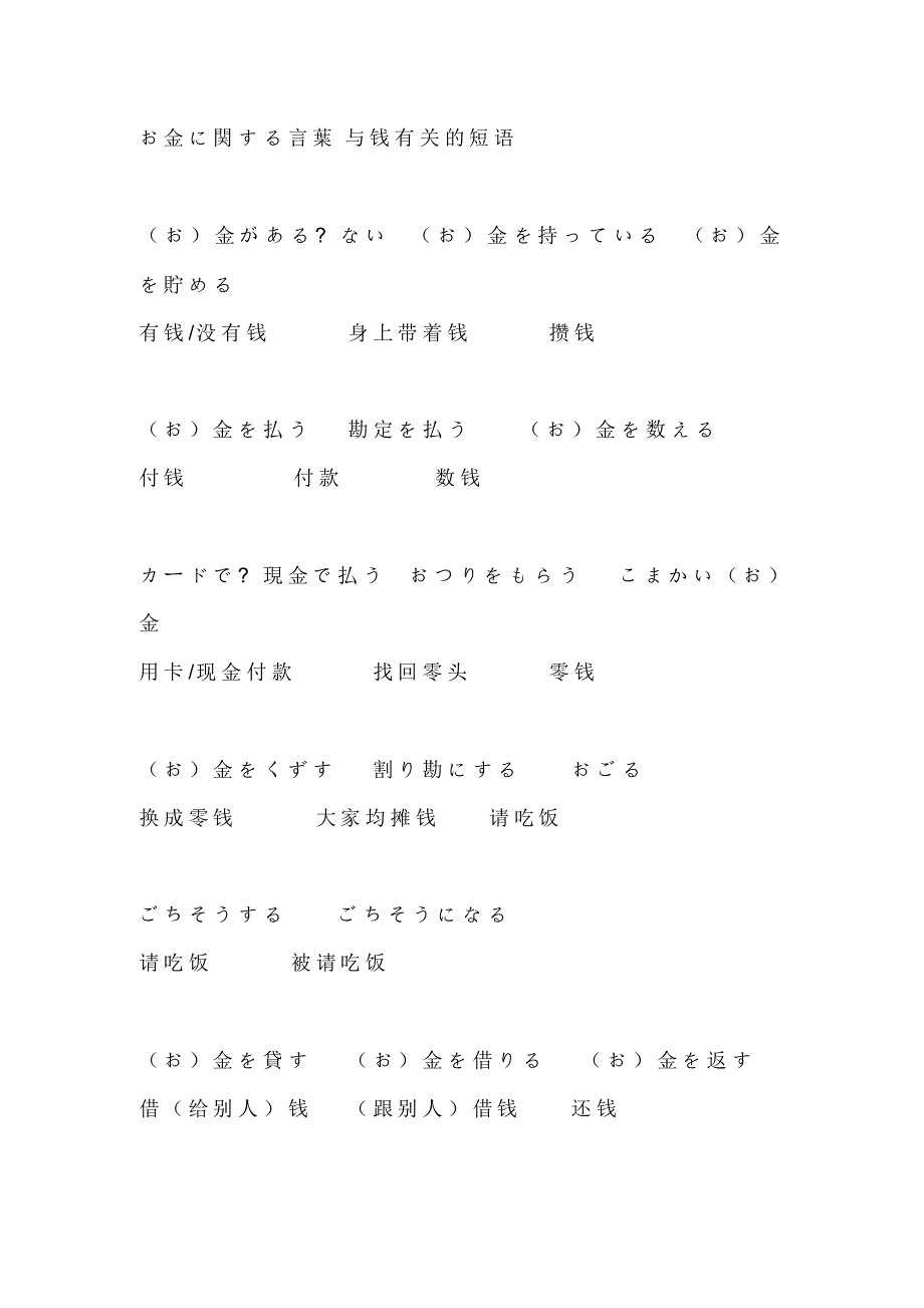 常用日语短语_第1页