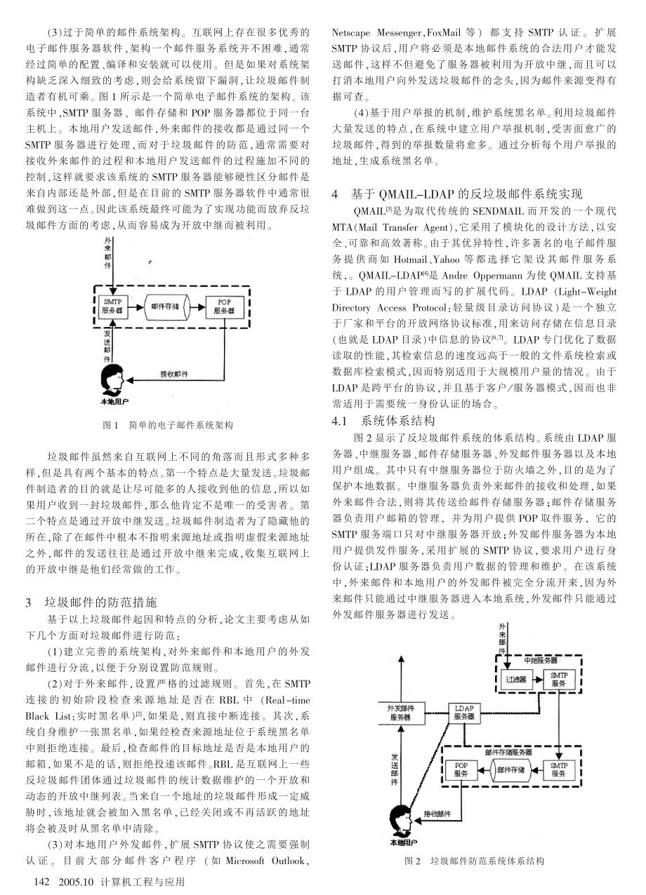 基于QMAILLDAP的反垃圾邮件系统_第2页