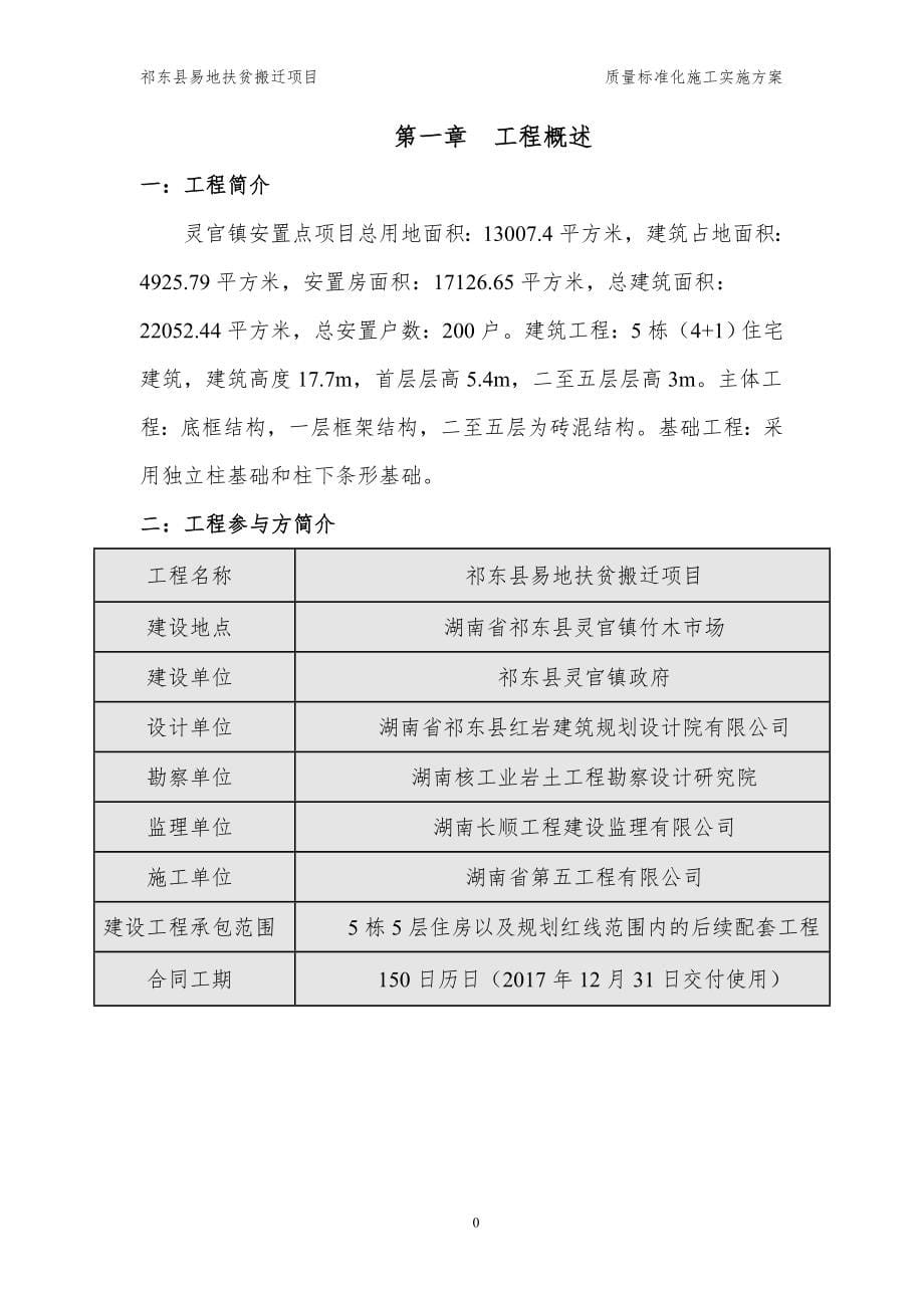 祁东县易地扶贫搬迁项目质量标准化施工实施_第5页